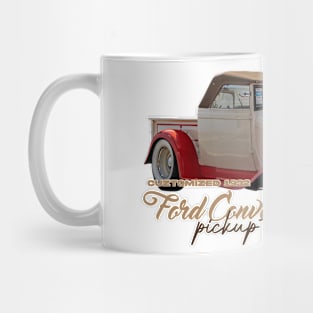 Customized 1932 Ford Convertible Pickup Truck Mug